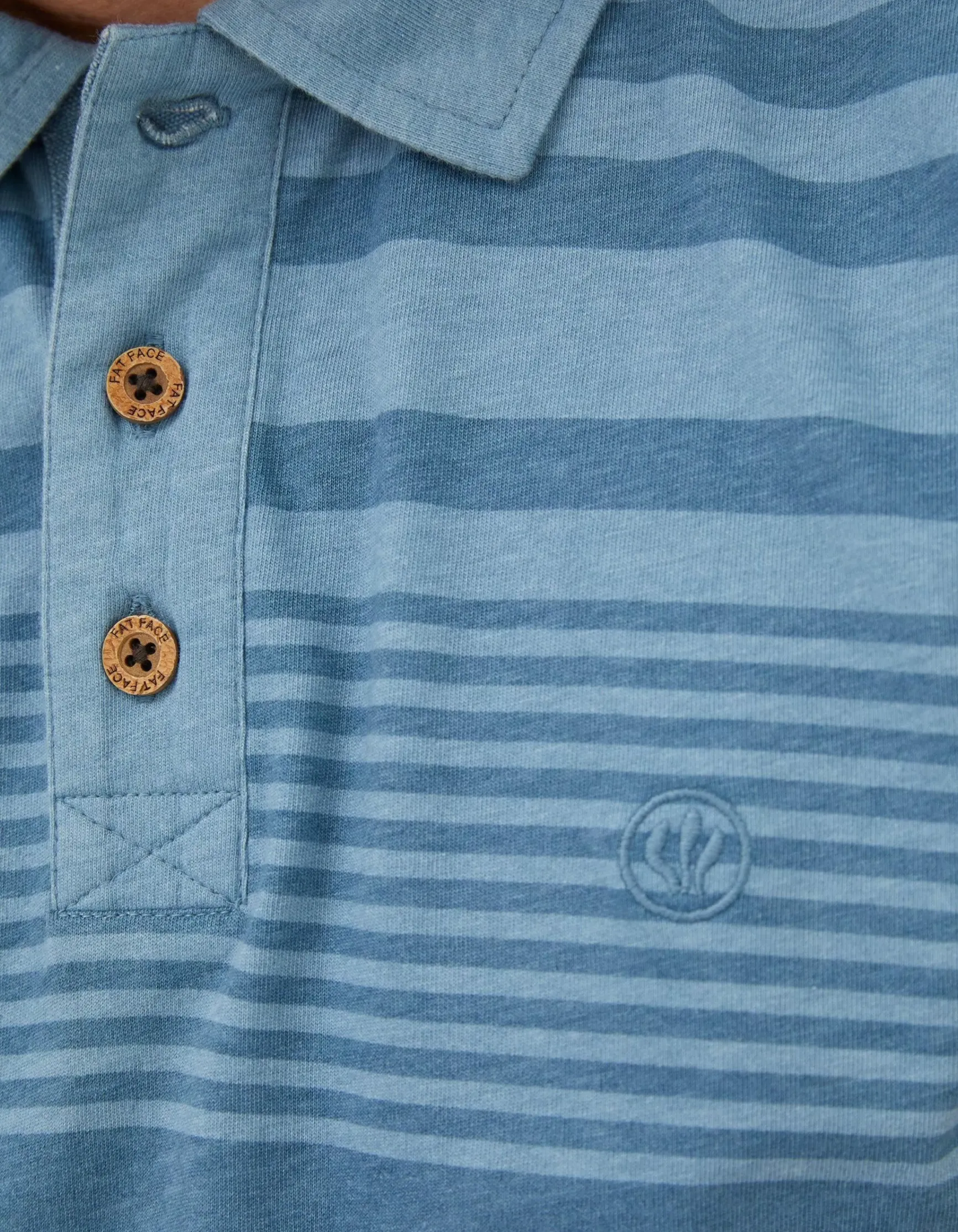 FatFace Clifton Stripe Polo|Men T-Shirts
