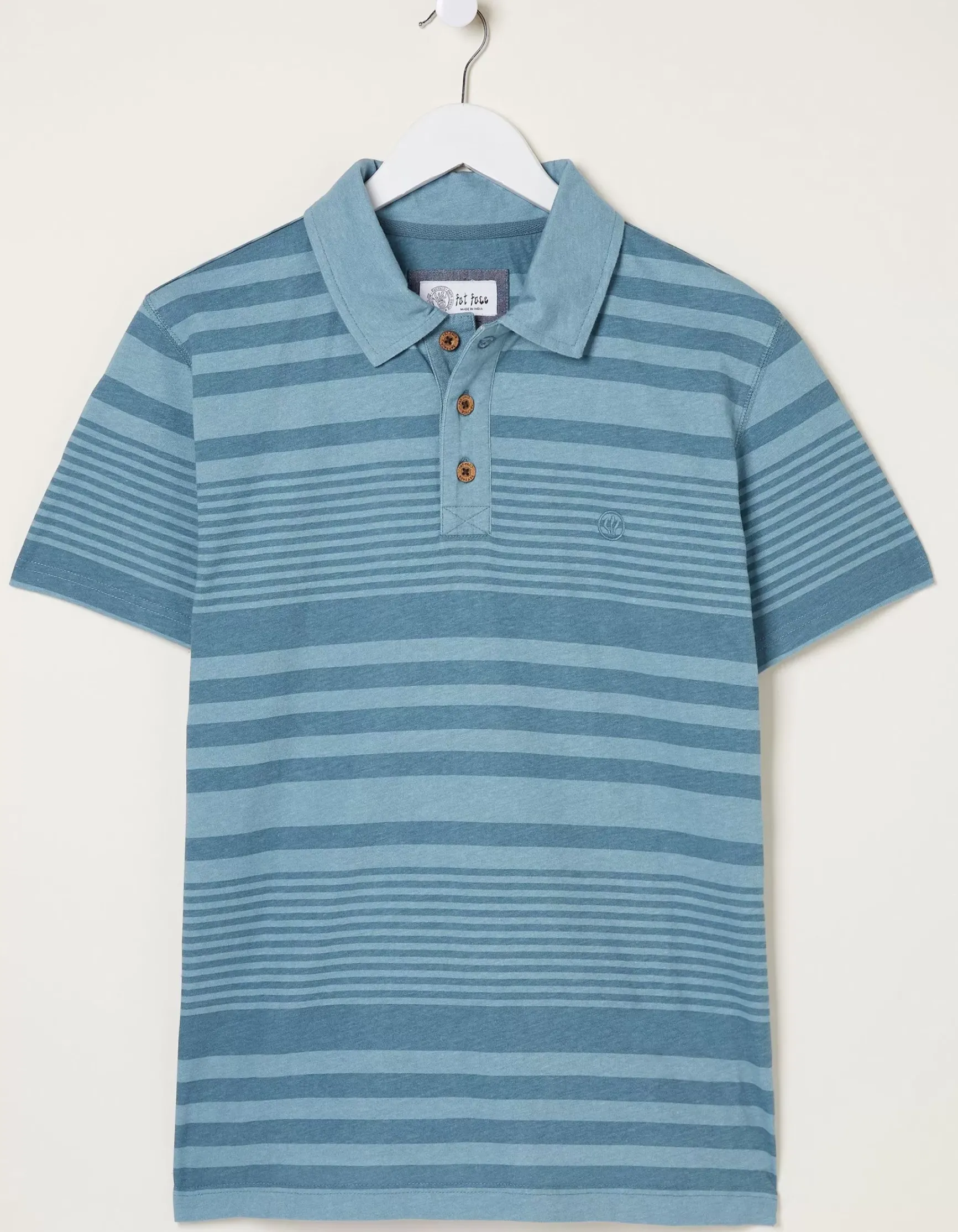 FatFace Clifton Stripe Polo|Men T-Shirts