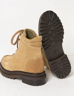 FatFace Clover Suede Apron Ankle Boot|Women Boots
