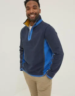 FatFace Colour Block Airlie Sweatshirt|Men Sweatshirts & Hoodies