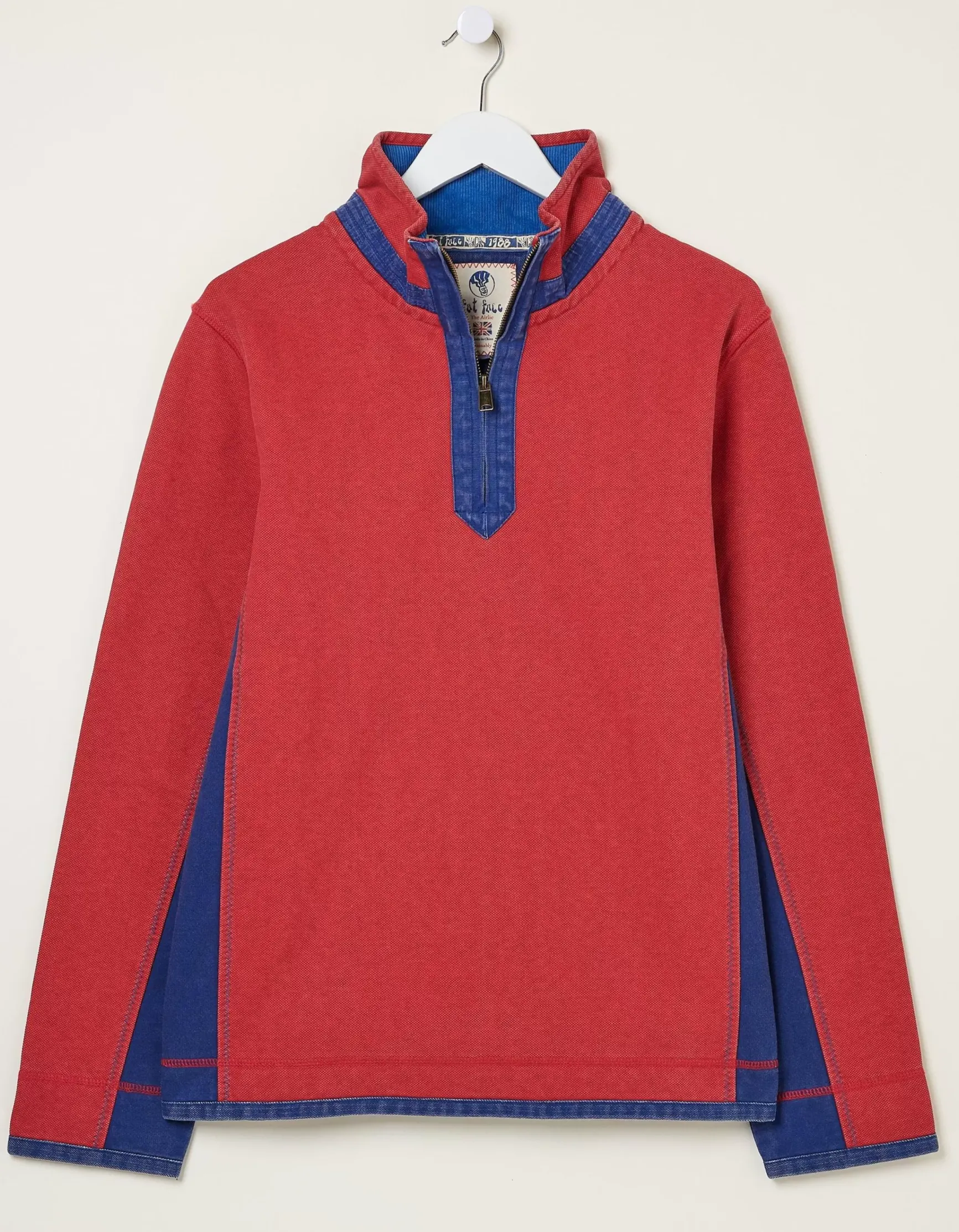 FatFace Colour Block Airlie Sweatshirt|Men Sweatshirts & Hoodies