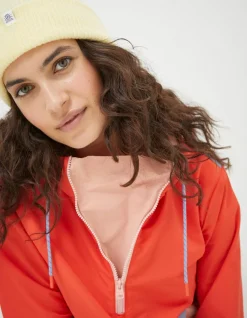 FatFace Colour Block Packaway Mac|Women Coats & Jackets