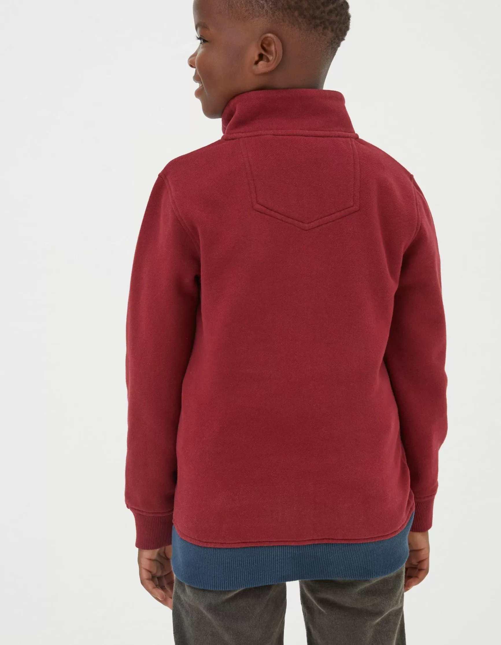 FatFace Colourblock Half Neck Sweat|Boys View All