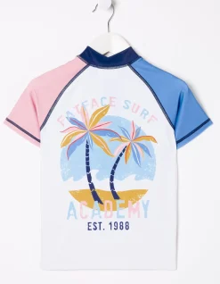 FatFace Colourblock Rash Vest|Girls View All