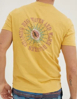 FatFace Compass T-Shirt|Men T-Shirts