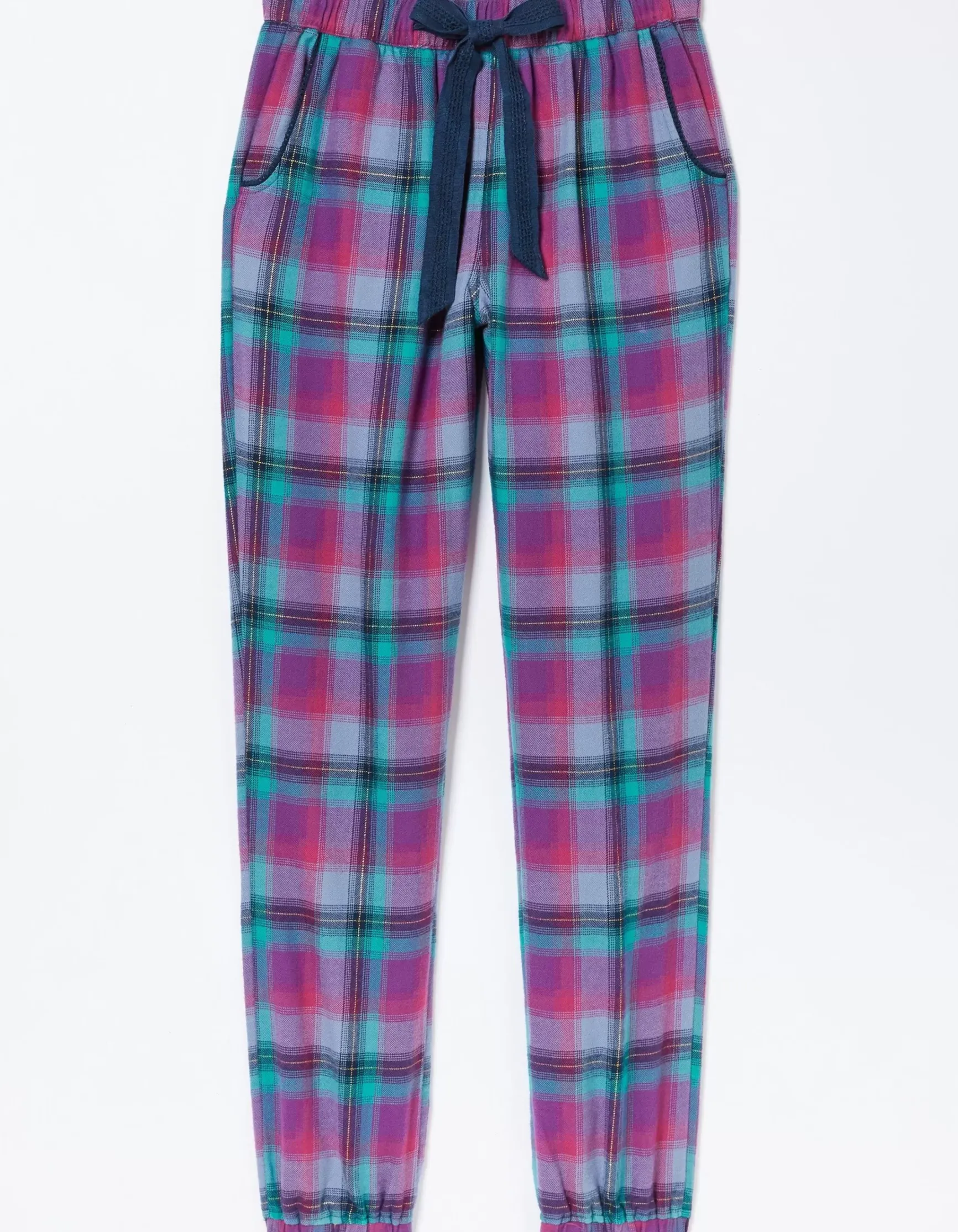 FatFace Cora Bright Check Pyjama Bottom|Women View All