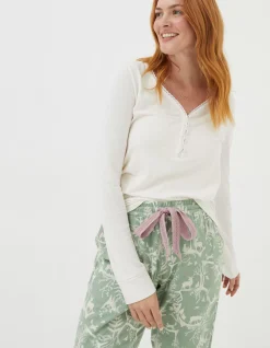FatFace Cora Forest Scapes Pyjama Bottoms|Women Nightwear & Loungewear
