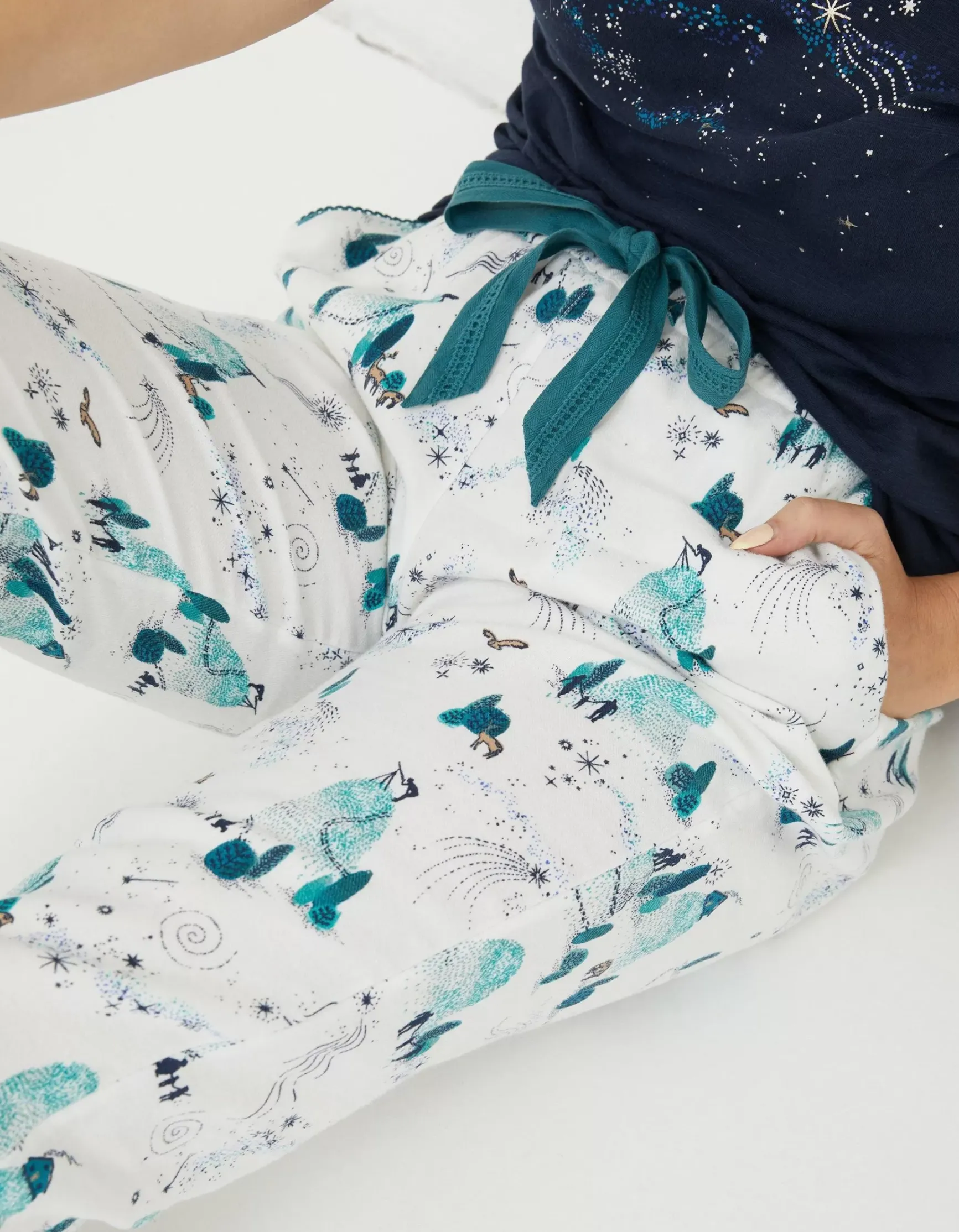 FatFace Cora Star Gazer Pyjama Bottoms|Women View All