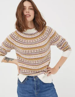 FatFace Coraline Fairisle Jumper|Women Knitwear