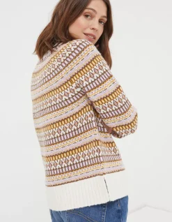 FatFace Coraline Fairisle Jumper|Women Knitwear