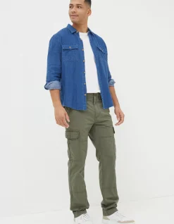 FatFace Corby Straight Cargo Trousers|Men View All