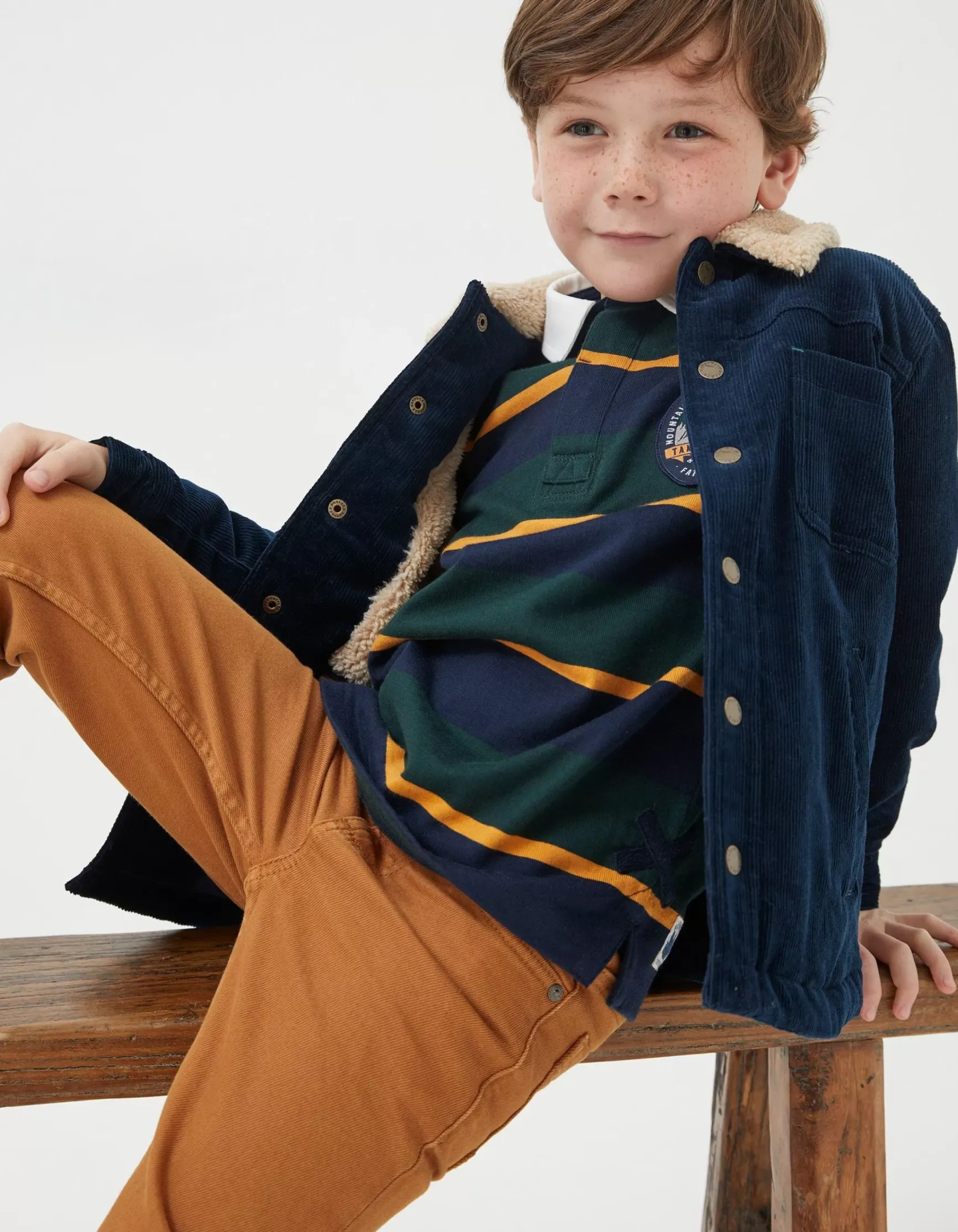 FatFace Cord Shacket|Boys View All