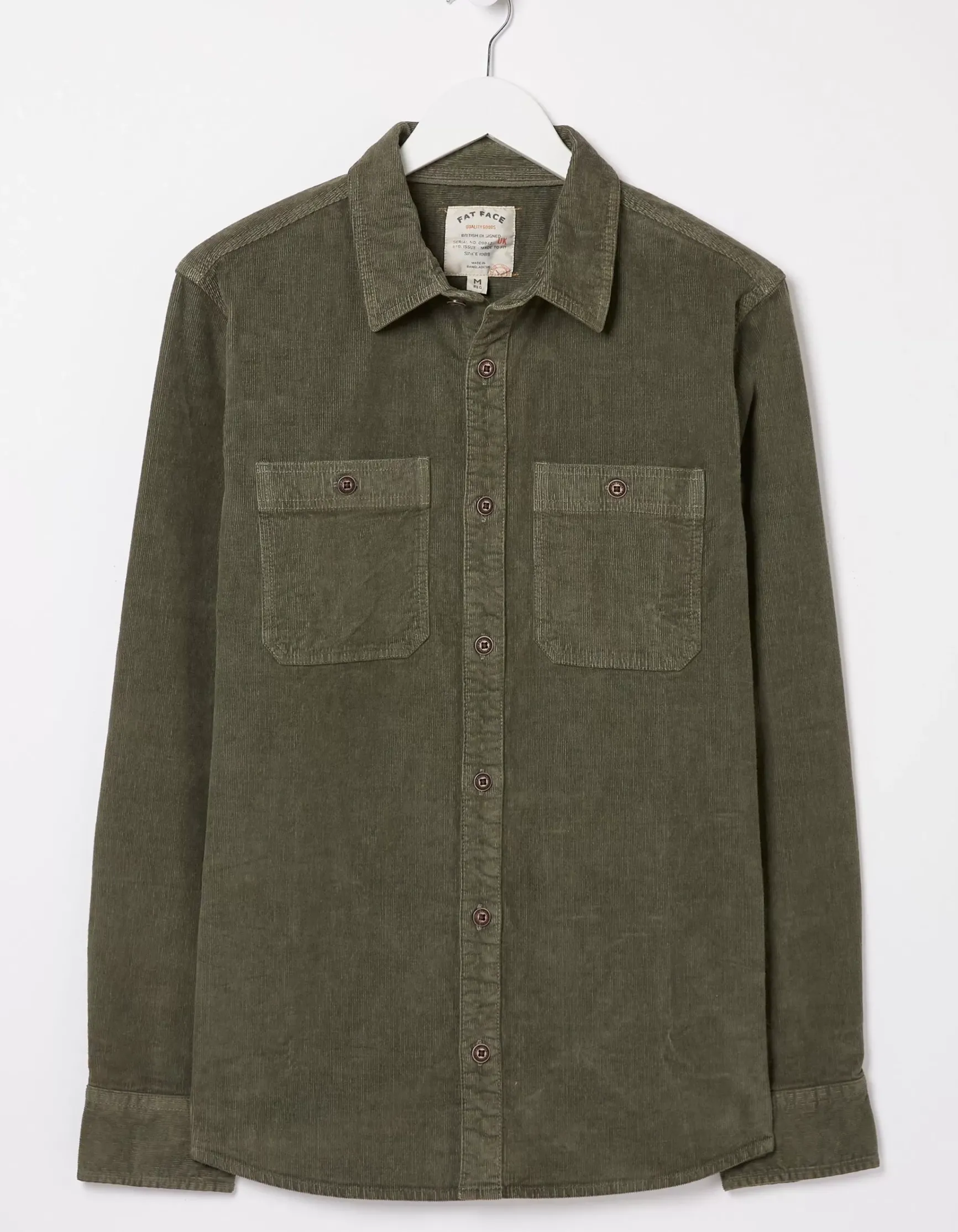 FatFace Cord Utility Shirt|Men View All