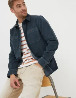 FatFace Cord Utility Shirt|Men View All