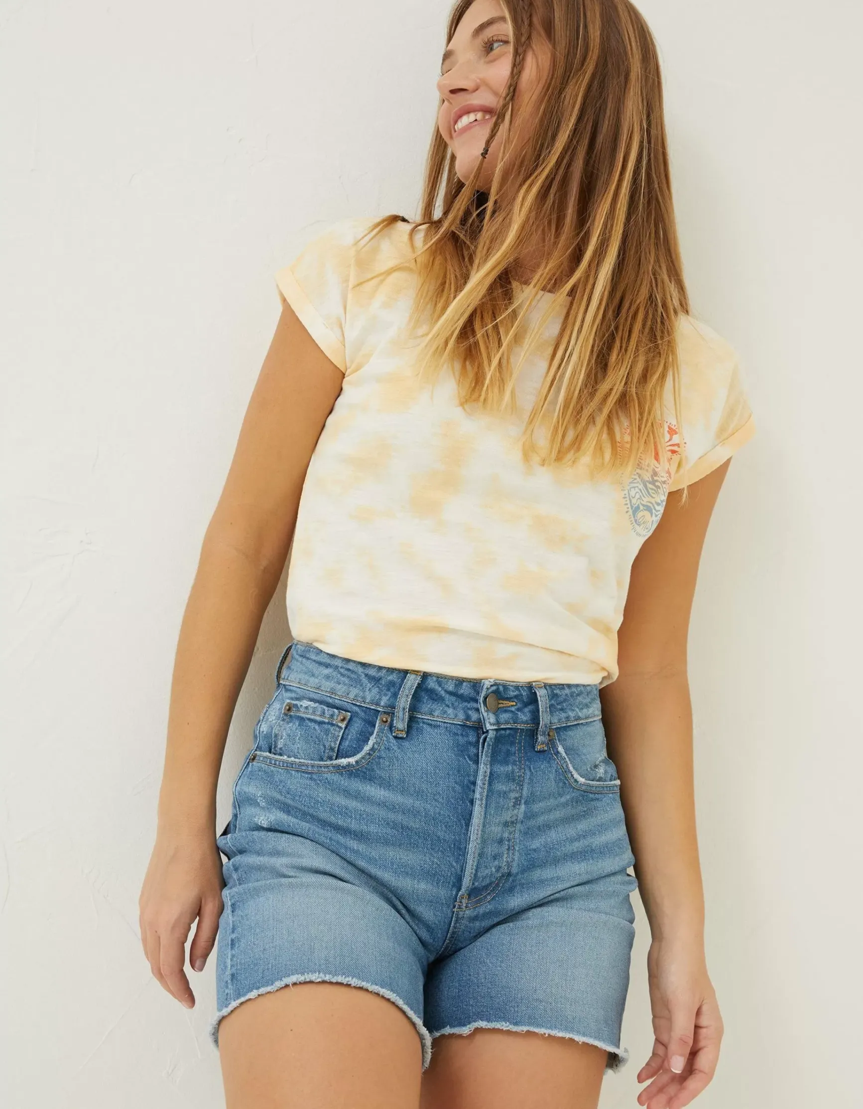 FatFace Courtney Cut Off Denim|Women Shorts