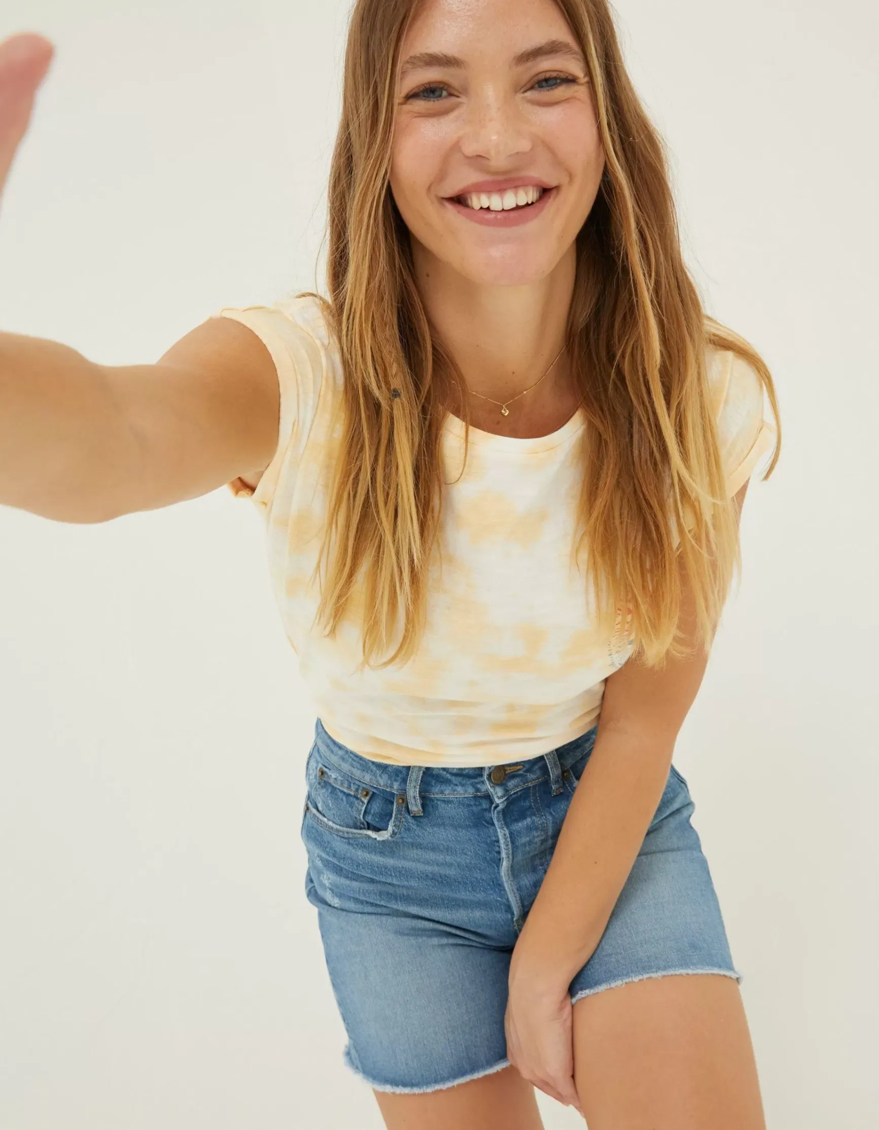 FatFace Courtney Cut Off Denim|Women Shorts