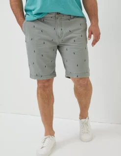FatFace Cove Boat Embroidered Shorts|Men Shorts