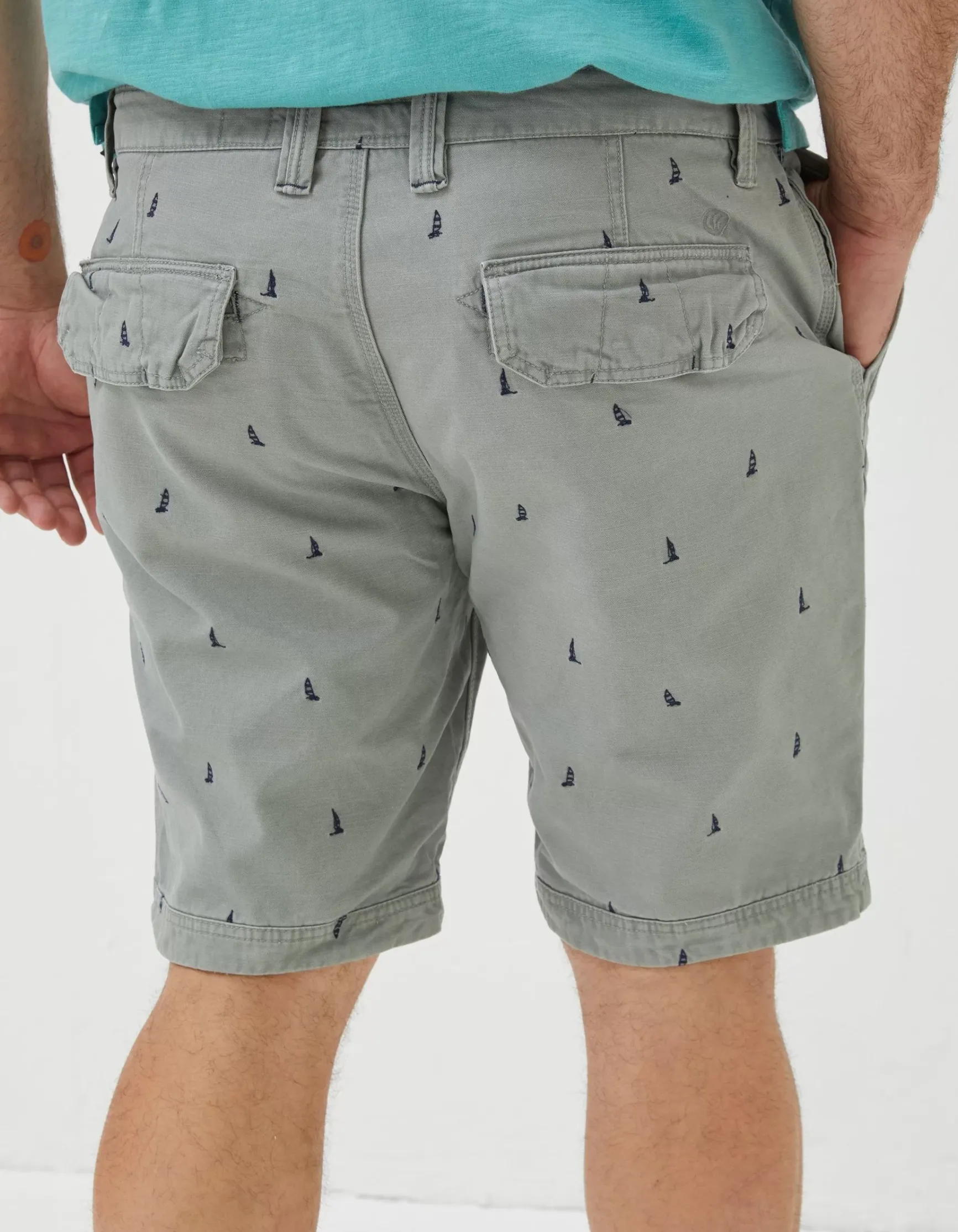 FatFace Cove Boat Embroidered Shorts|Men Shorts