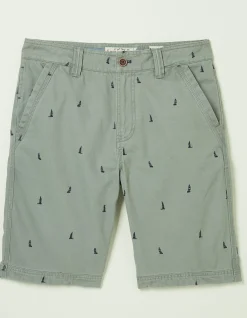 FatFace Cove Boat Embroidered Shorts|Men Shorts
