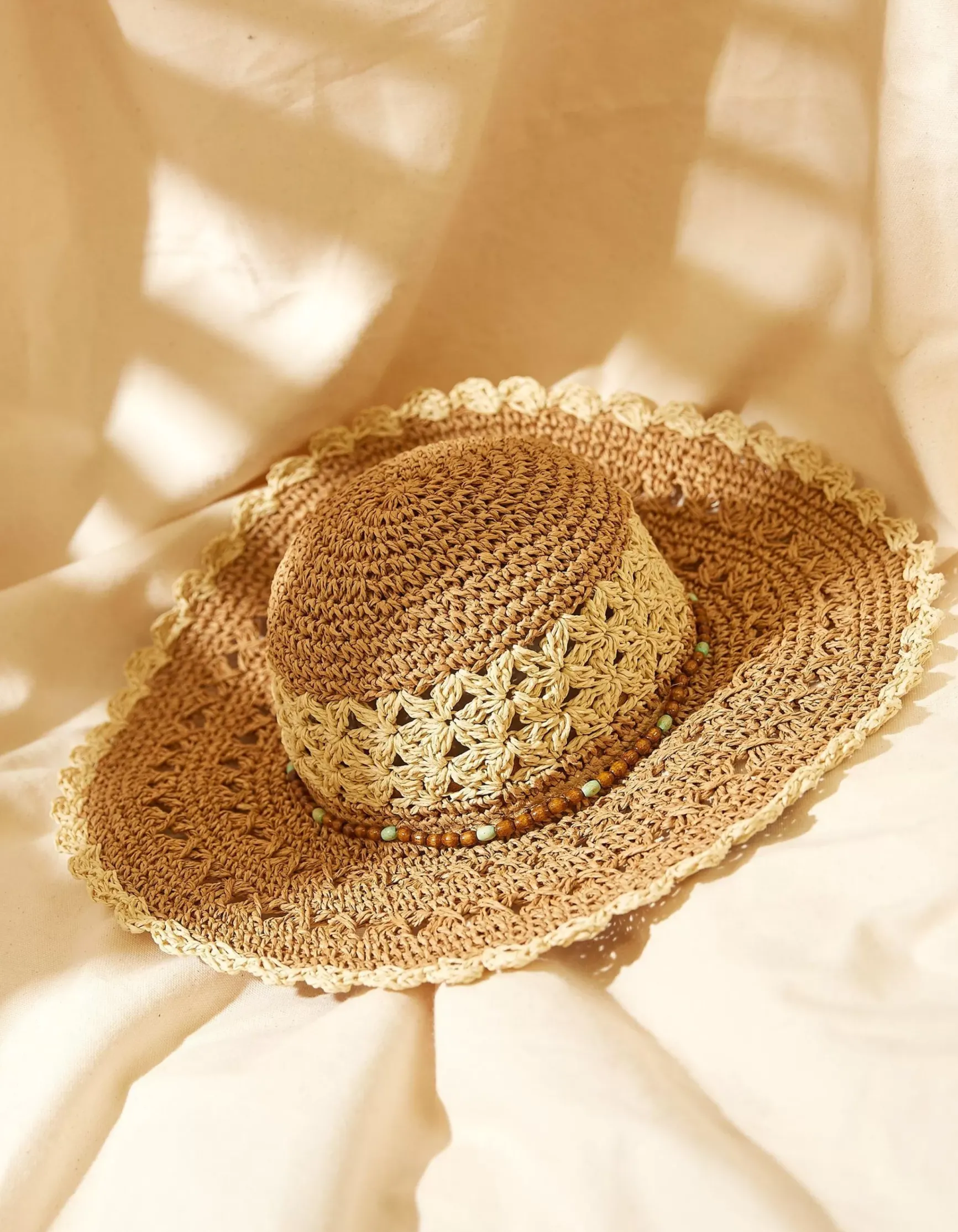 FatFace Crochet Straw Sun Hat|Women View All
