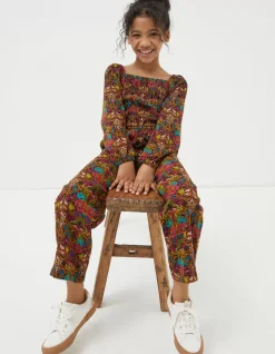 FatFace Daisy Floral Print Jumpsuit|Girls View All