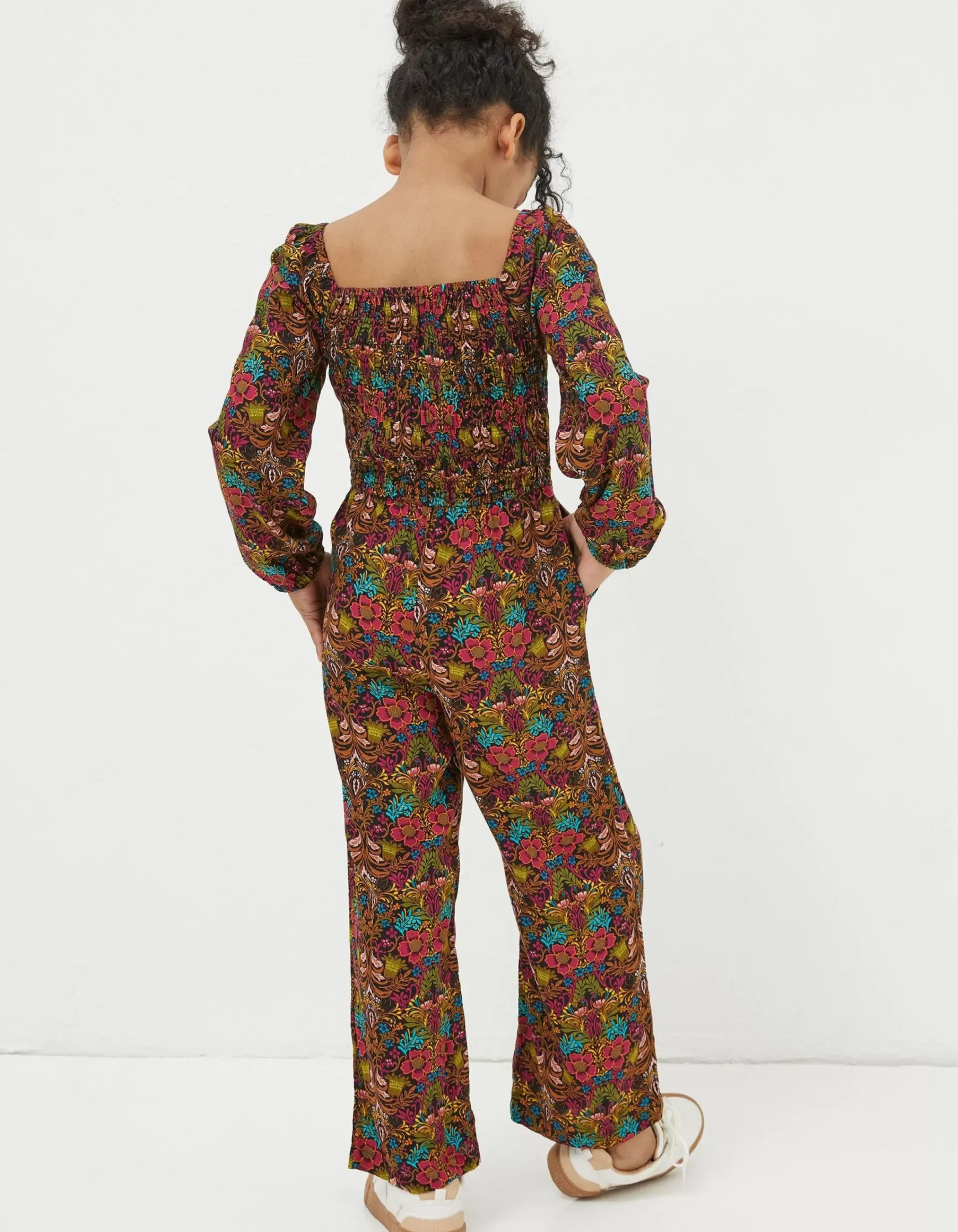 FatFace Daisy Floral Print Jumpsuit|Girls View All