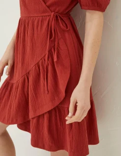 FatFace Danica Jersey Wrap Dress|Women Dresses
