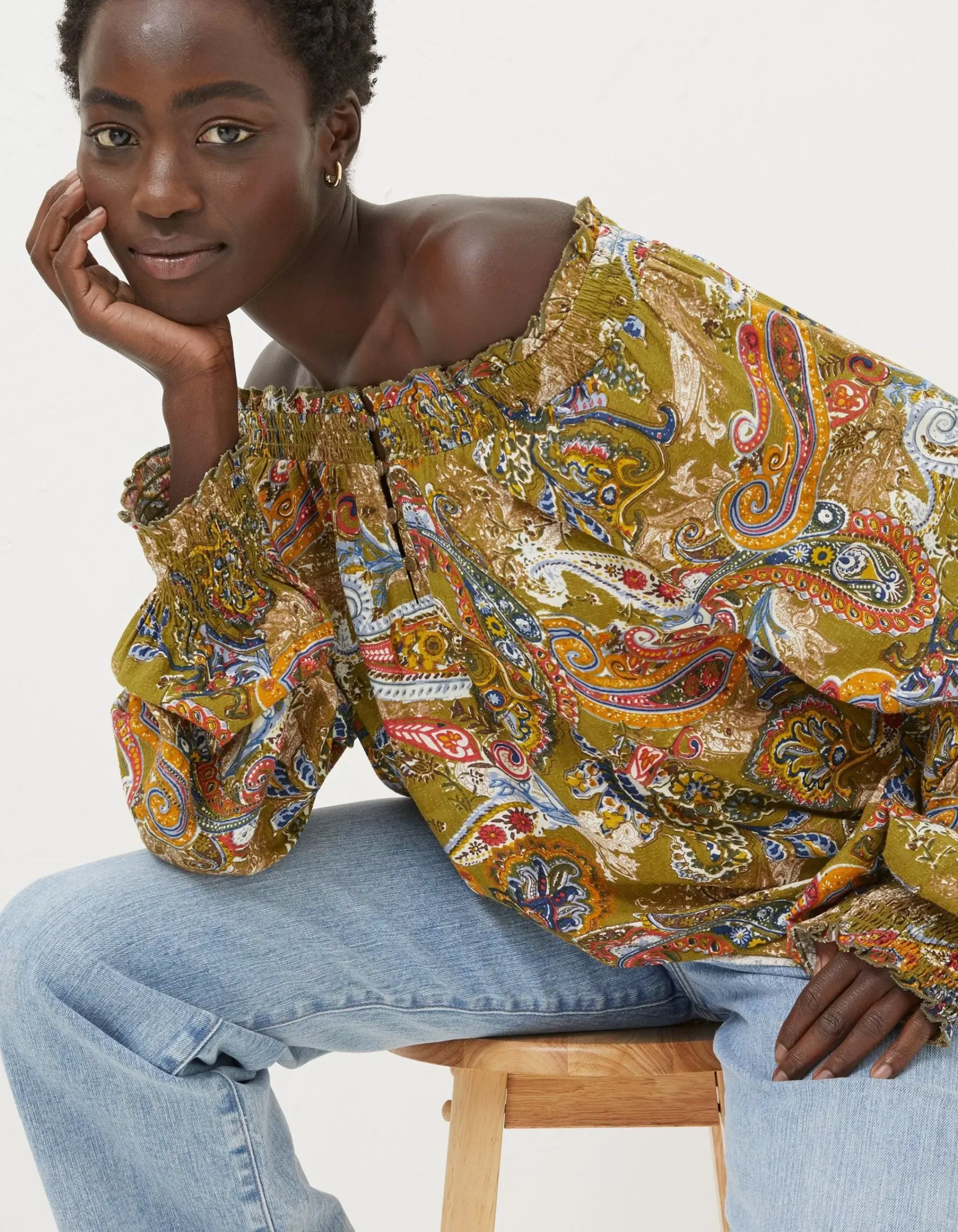 FatFace Danni Prairie Paisley Tunic|Women View All