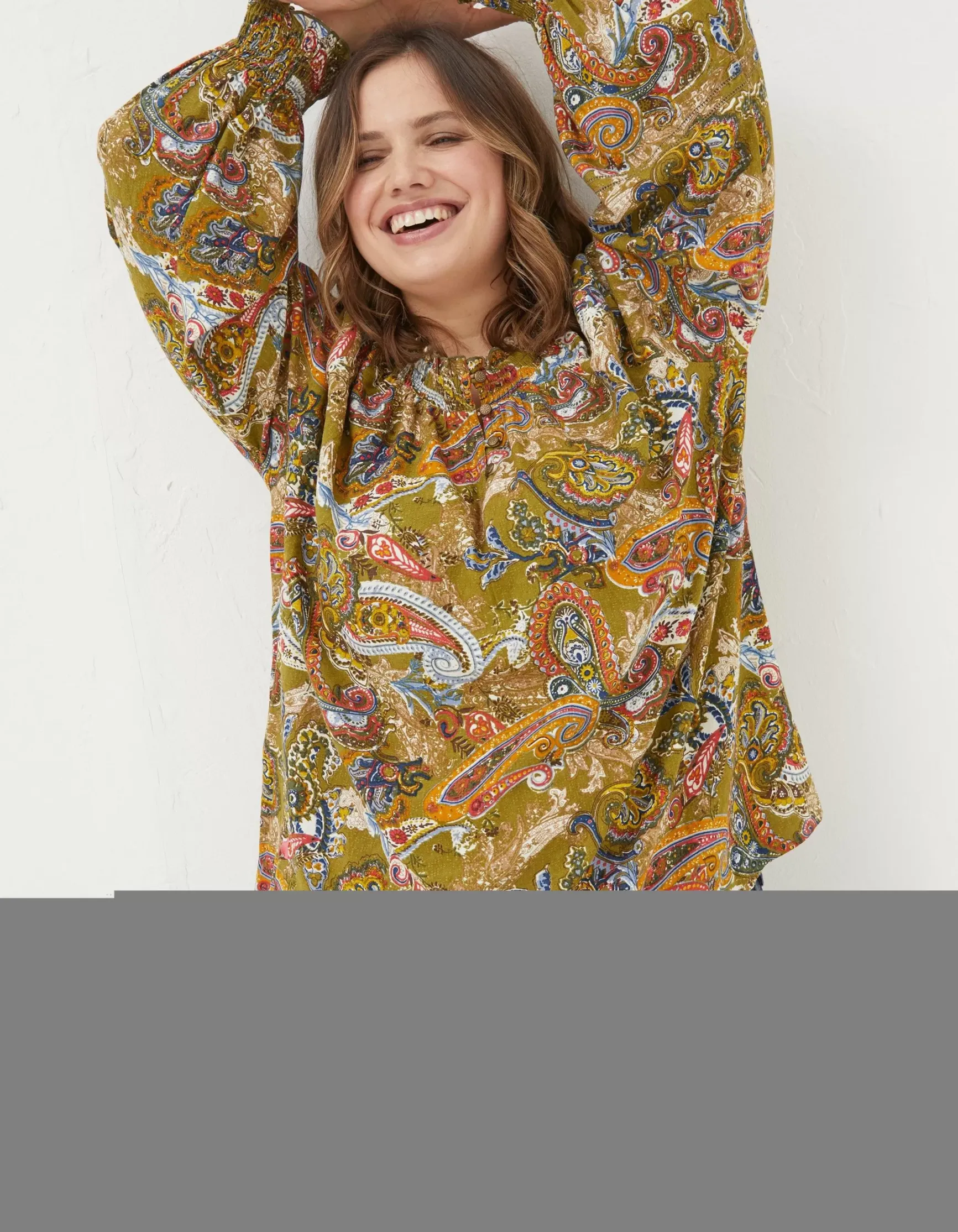FatFace Danni Prairie Paisley Tunic|Women View All