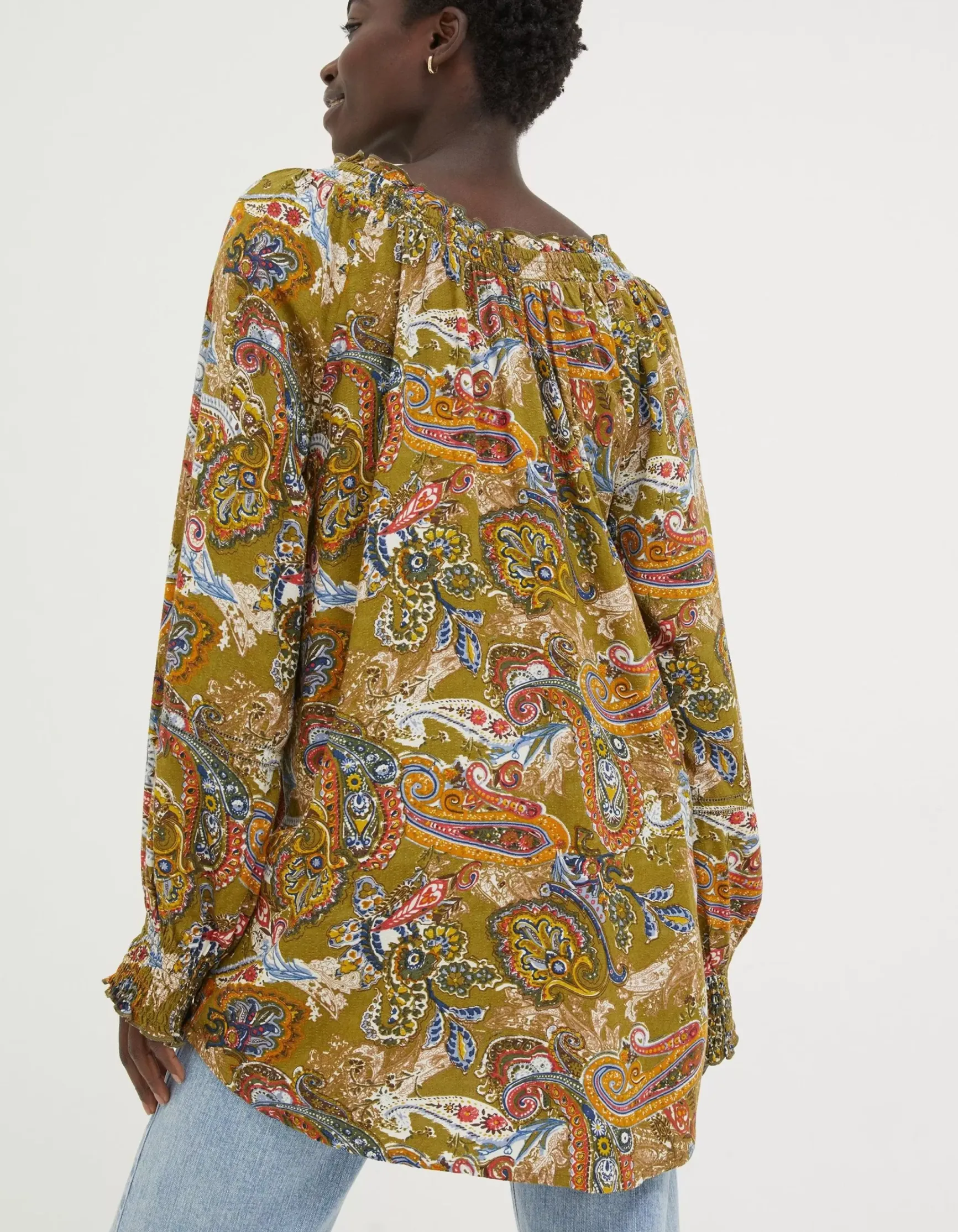FatFace Danni Prairie Paisley Tunic|Women View All