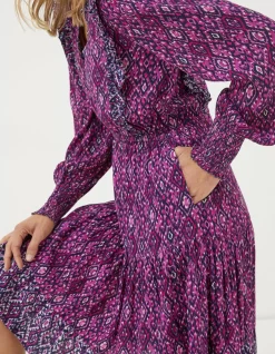 FatFace Darcey Ikat Geo Dress|Women Dresses