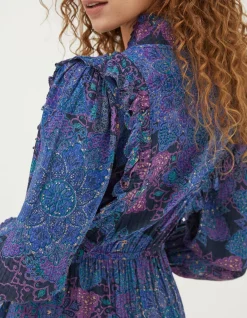 FatFace Darcey Mosaic Geo Dress|Women Dresses