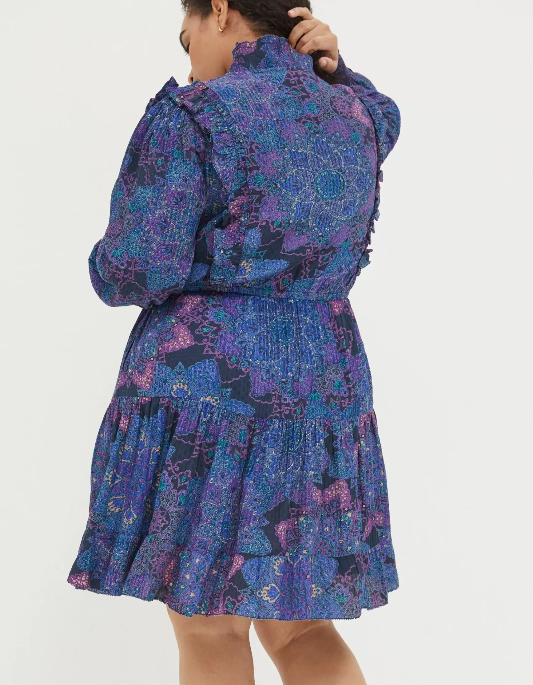 FatFace Darcey Mosaic Geo Dress|Women Dresses
