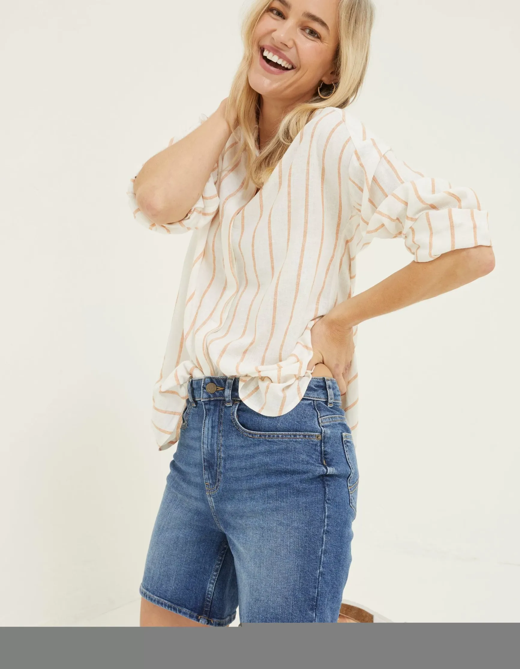 FatFace Darley Denim Shorts|Women Shorts