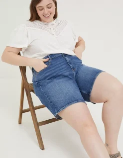 FatFace Darley Denim Shorts|Women Shorts