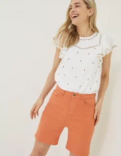 FatFace Darley Denim Shorts|Women Shorts