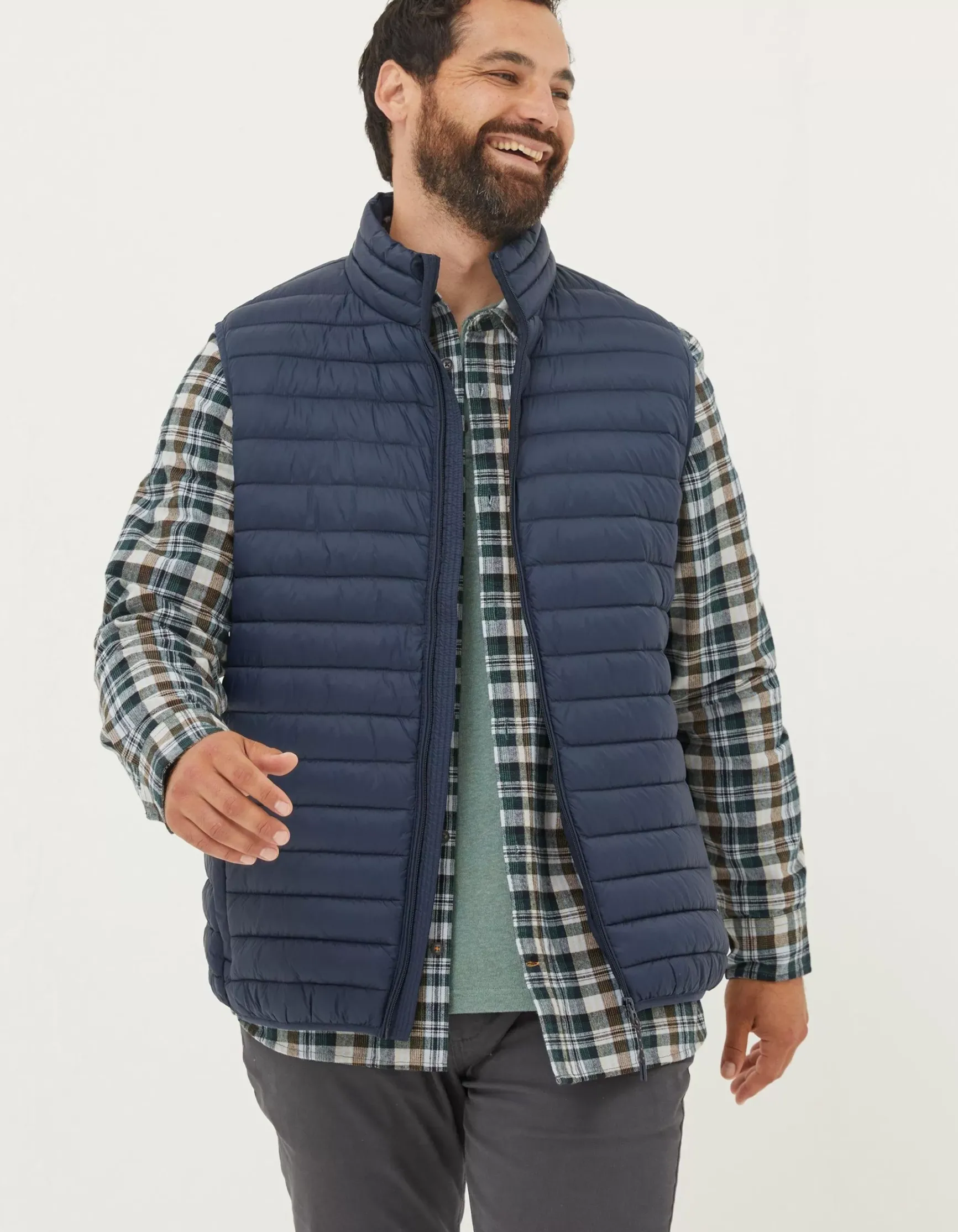 FatFace Dartmouth Gilet|Men Coats & Jackets