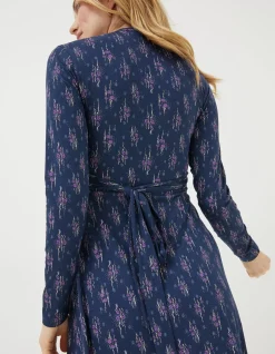 FatFace Delphine Ink Ditsy Jersey Dress|Women Dresses