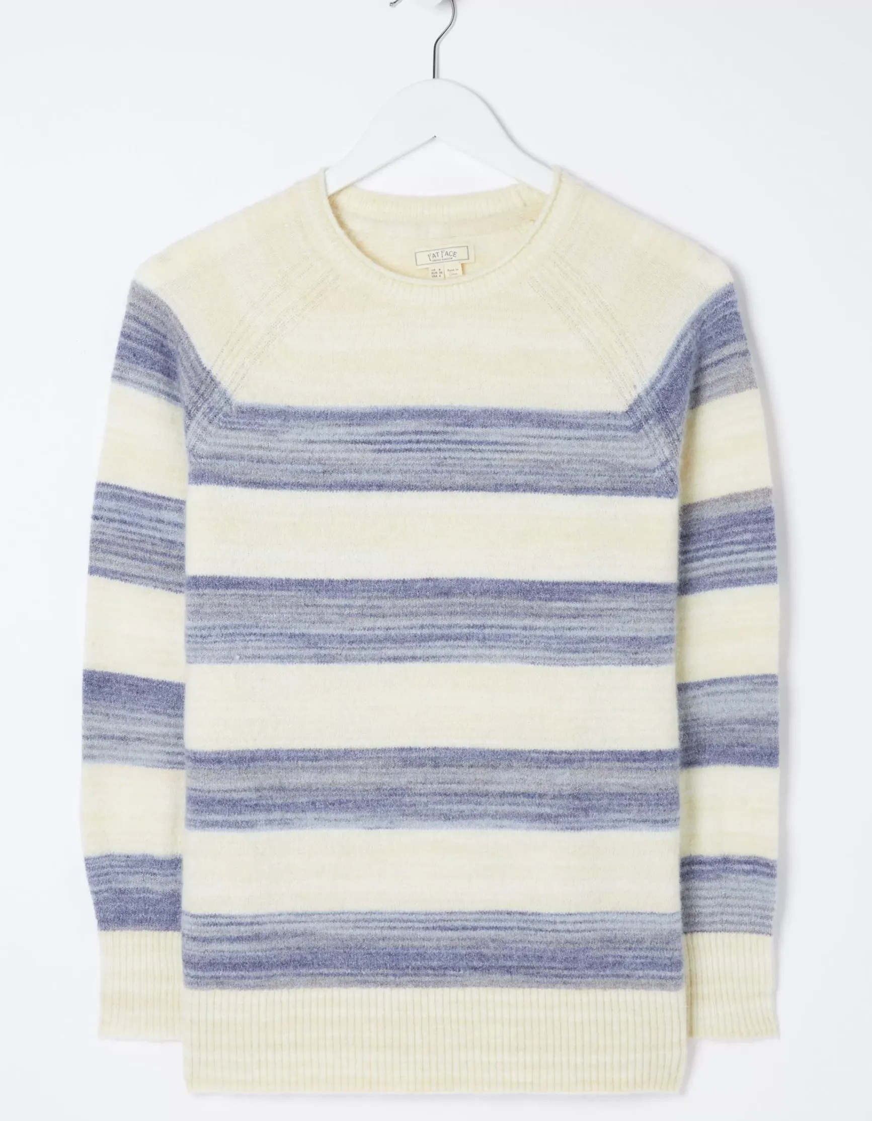 FatFace Denim Ombre Stripe Jumper|Women View All