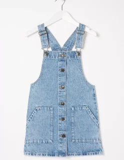 FatFace Denim Pinafore Dress|Girls View All