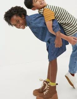 FatFace Denim Shirt Dress|Girls View All