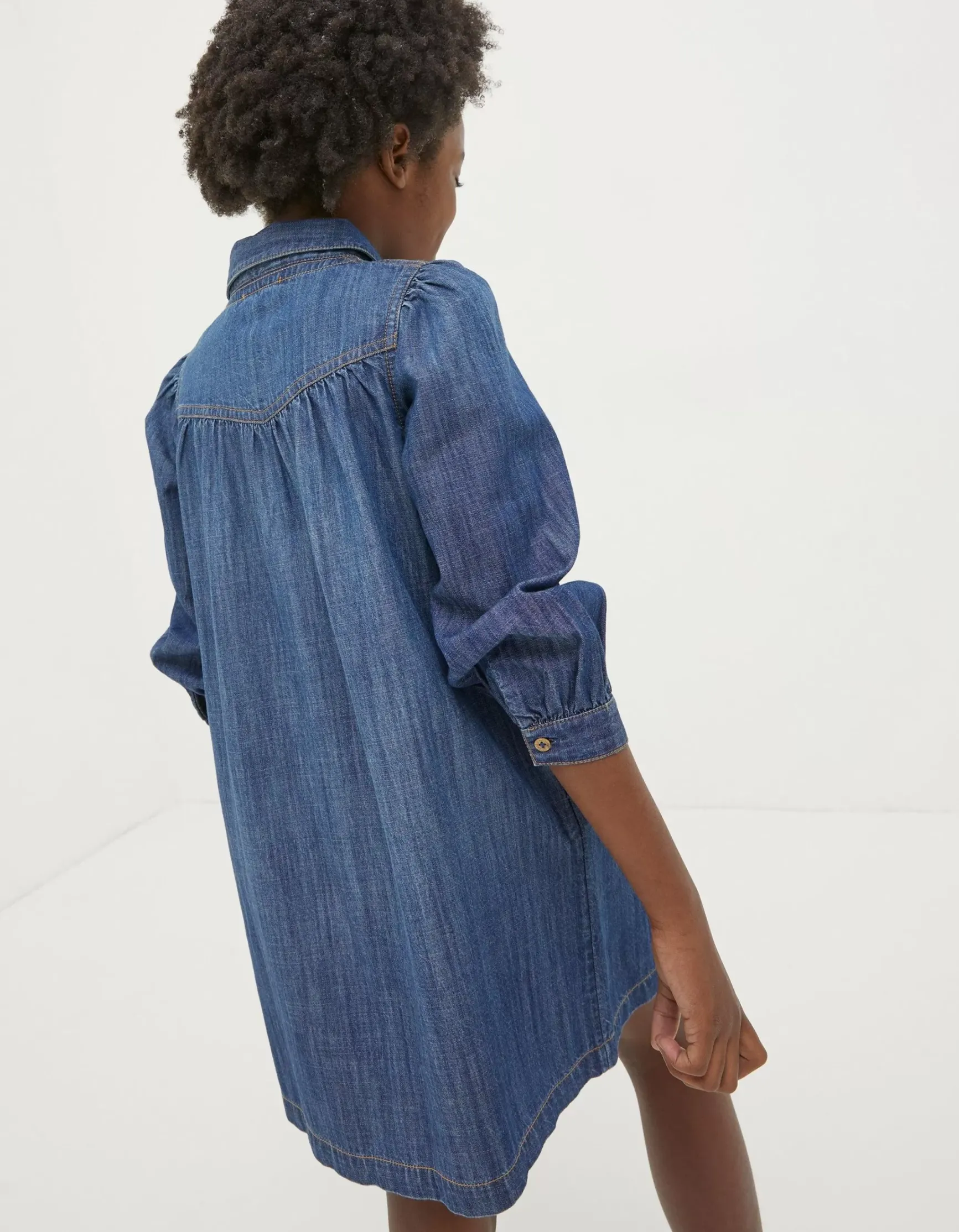 FatFace Denim Shirt Dress|Girls View All