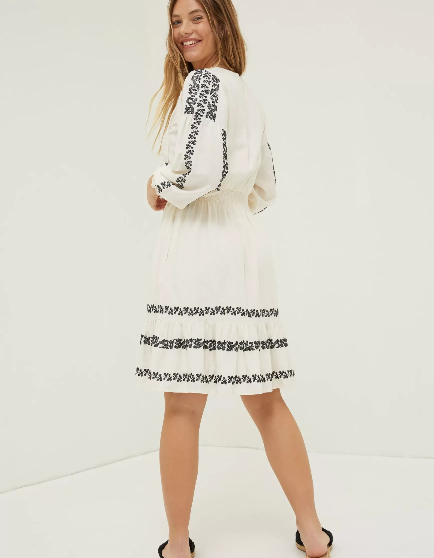FatFace Devin Embroidered Dress|Women Dresses