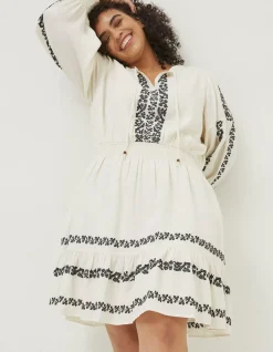 FatFace Devin Embroidered Dress|Women Dresses