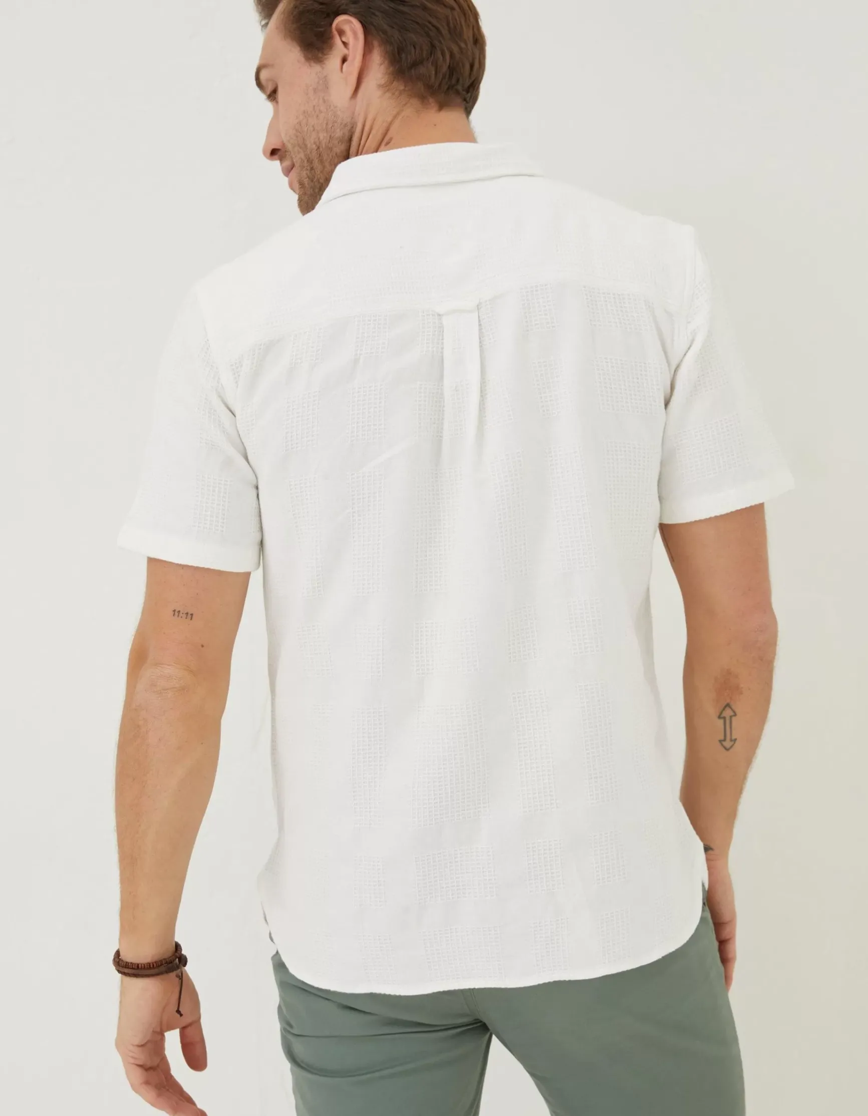FatFace Dimson Textured Shirt|Men Shirts