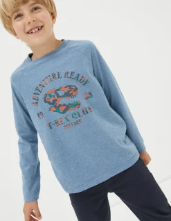 FatFace Dinosaur Graphic T-Shirt|Boys View All