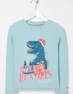 FatFace Dinosaur Graphic T-Shirt|Girls View All