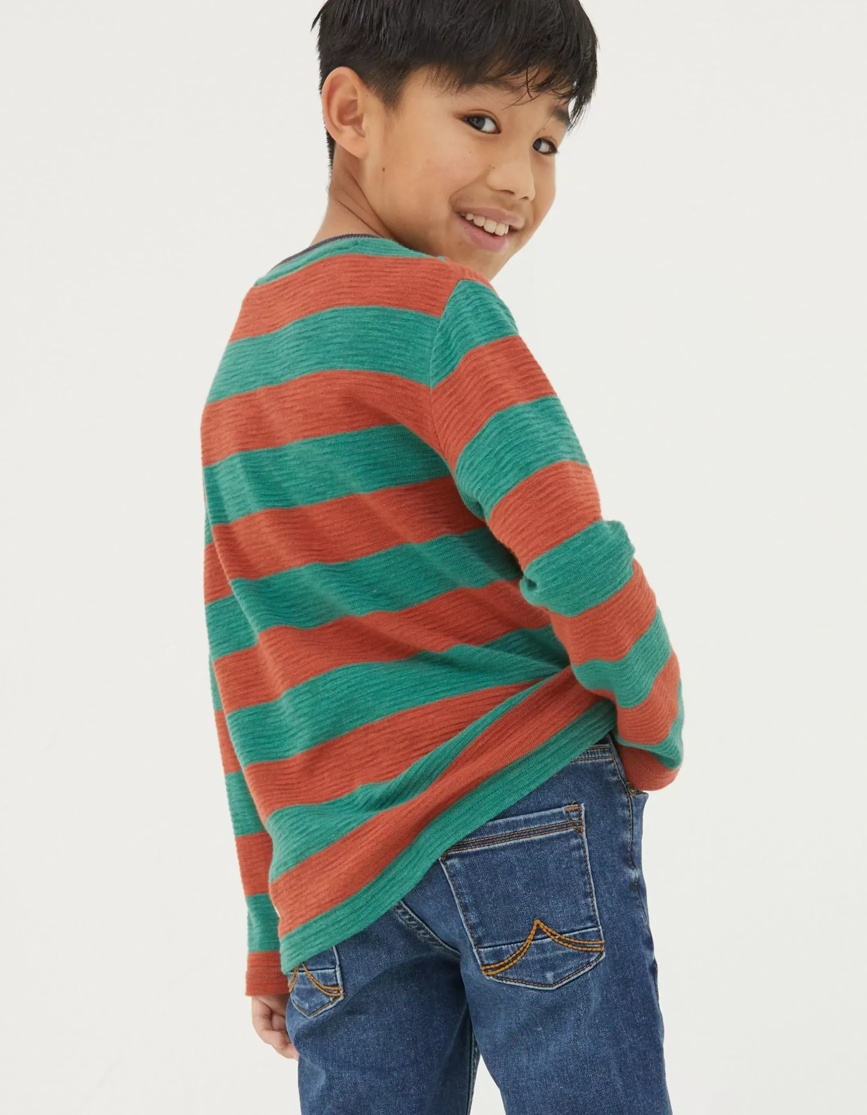 FatFace Dinosaur Long Sleeve T-Shirt|Boys View All