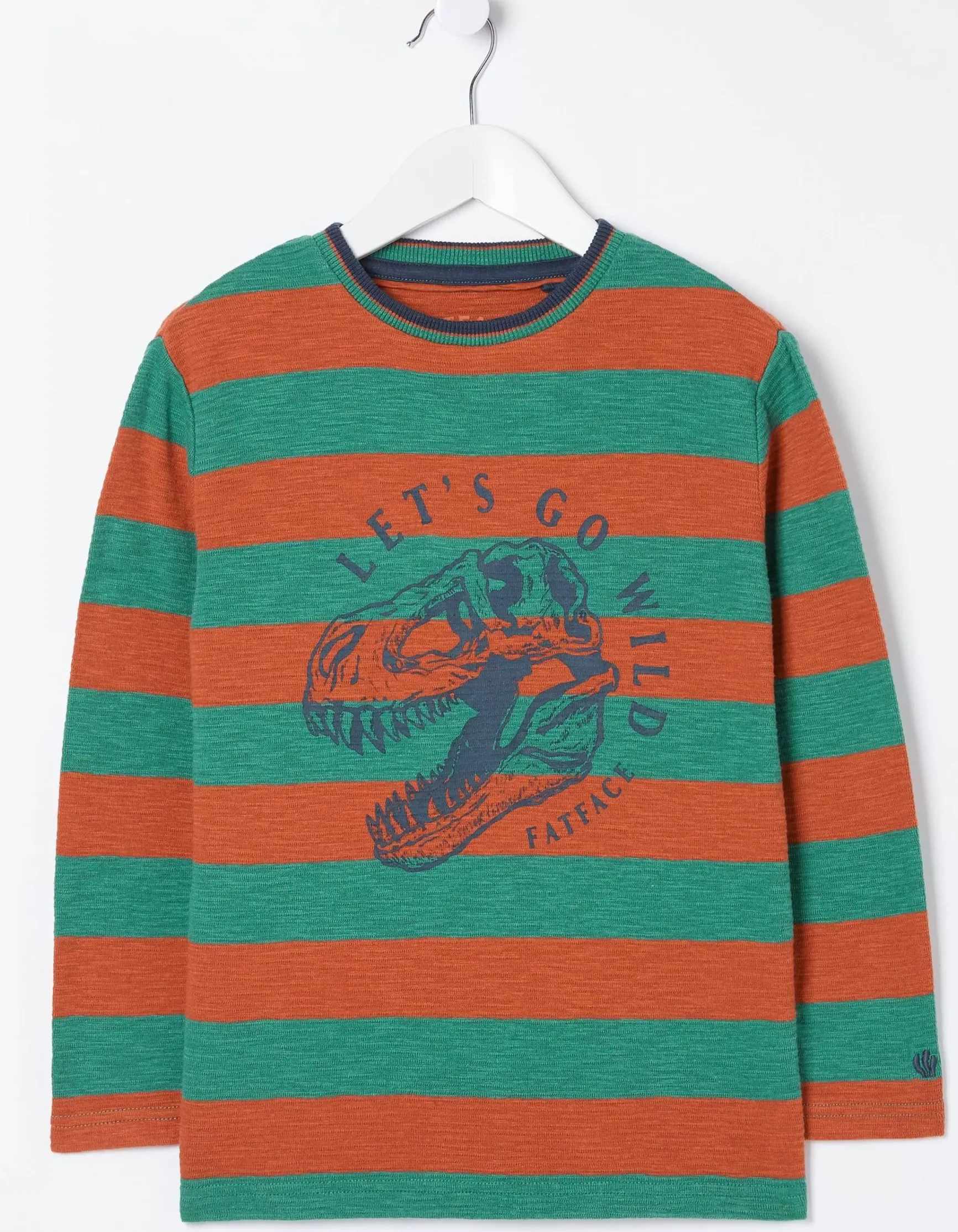 FatFace Dinosaur Long Sleeve T-Shirt|Boys View All