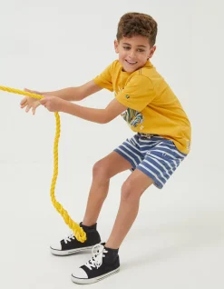 FatFace Eddie Stripe Sweat Shorts|Boys View All